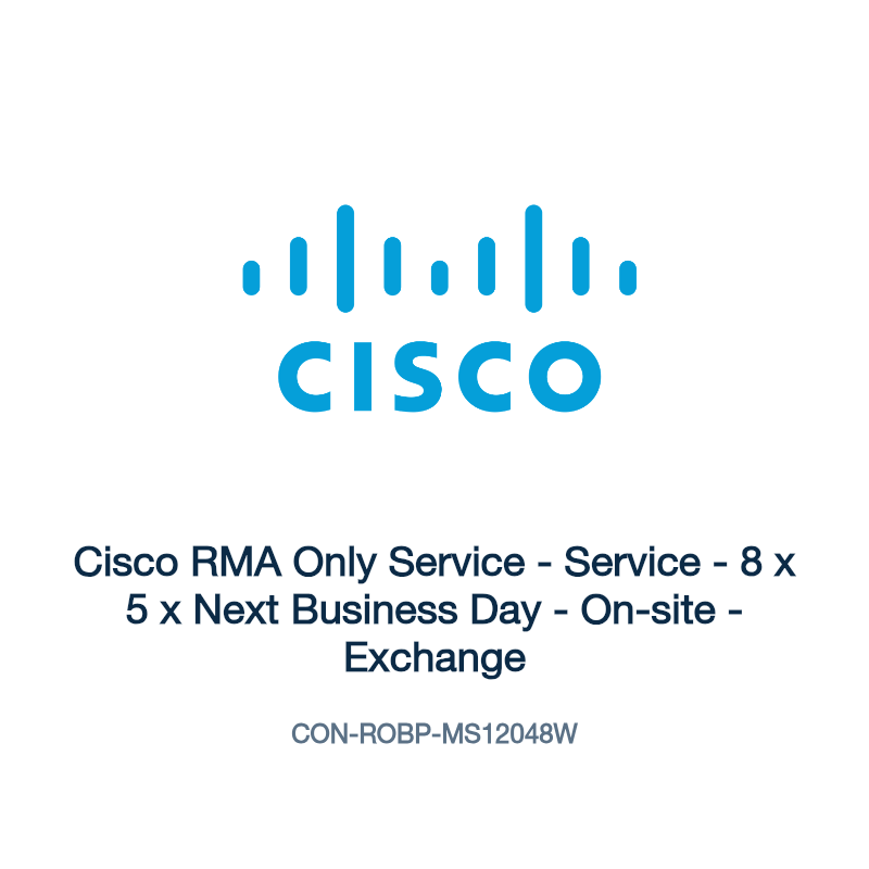 CON-ROBP-MS12048W: Cisco RMA Only Service