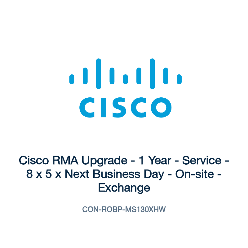 CON-ROBP-MS130XHW: Cisco RMA Upgrade