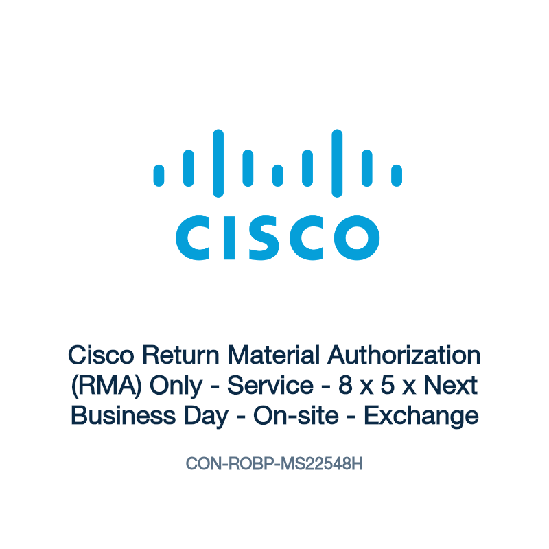 CON-ROBP-MS22548H: Cisco Return Material Authorization (RMA) Only