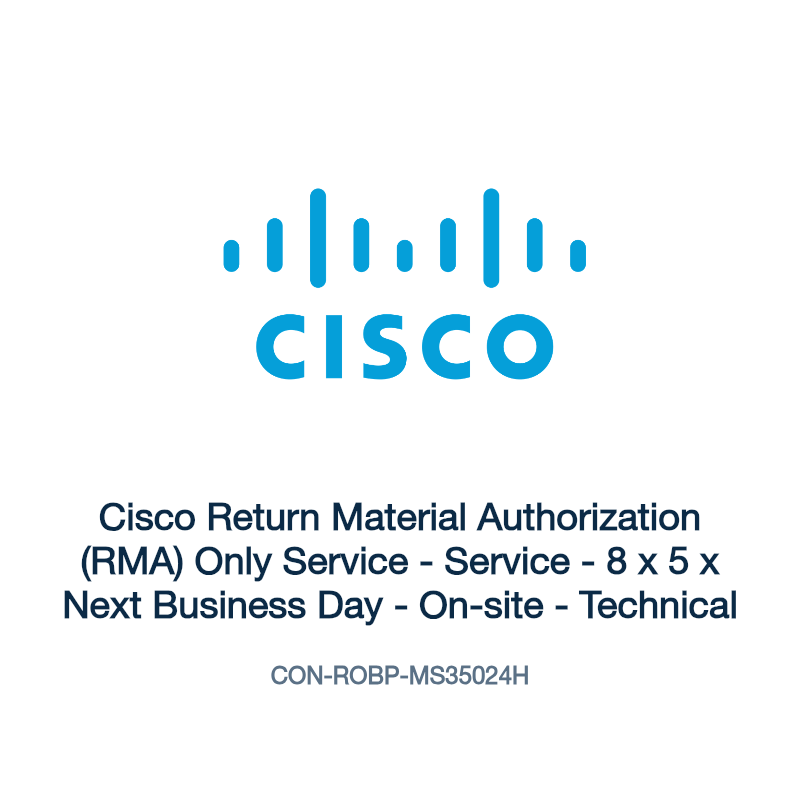 CON-ROBP-MS35024H: Cisco Return Material Authorization (RMA) Only Service