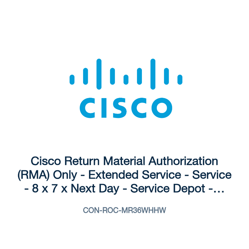 CON-ROC-MR36WHHW: Cisco Return Material Authorization (RMA) Only