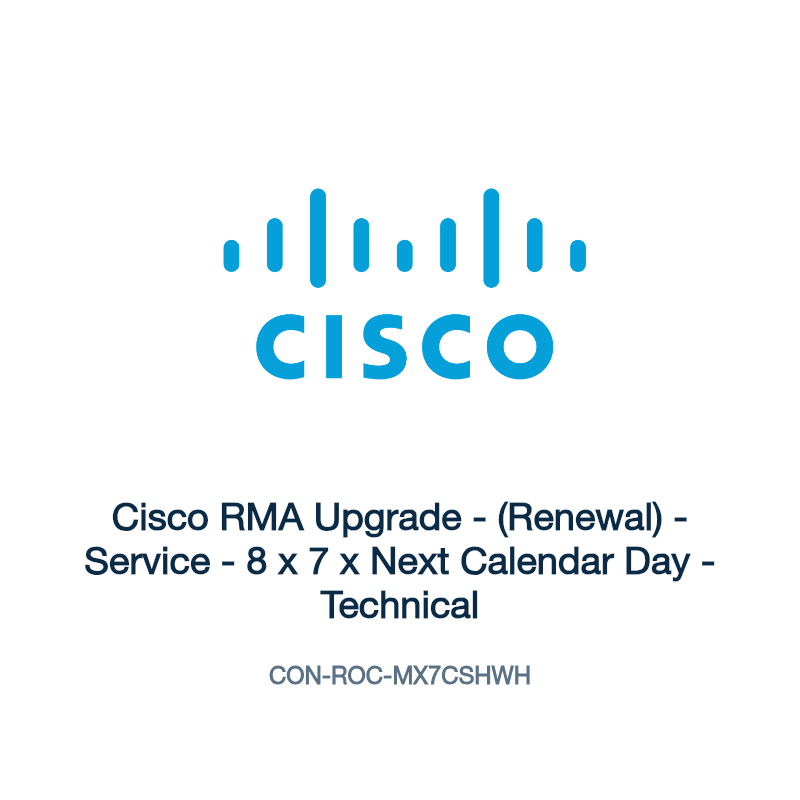 CON-ROC-MX7CSHWH: Cisco RMA Upgrade