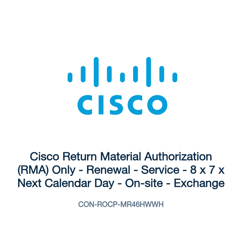 CON-ROCP-MR46HWWH: Cisco Return Material Authorization (RMA) Only