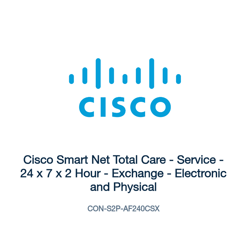 CON-S2P-AF240CSX: Cisco Smart Net Total Care