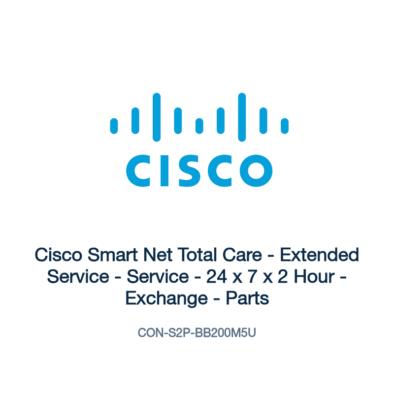 CON-S2P-BB200M5U: Cisco Smart Net Total Care