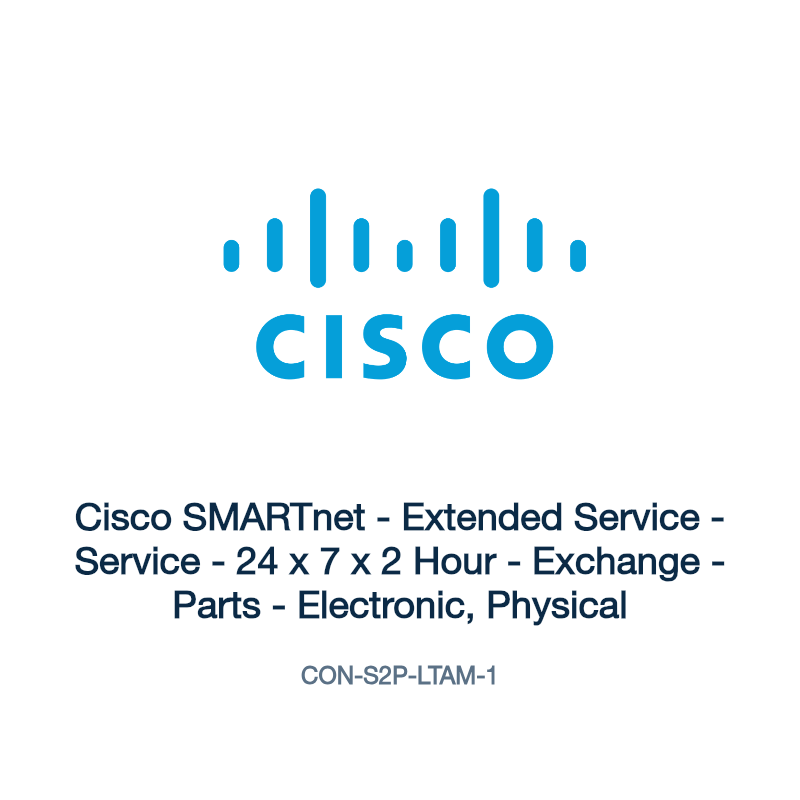 CON-S2P-LTAM-1: Cisco SMARTnet - Extended Service - Service - 24 x 7 x 2 Hour -