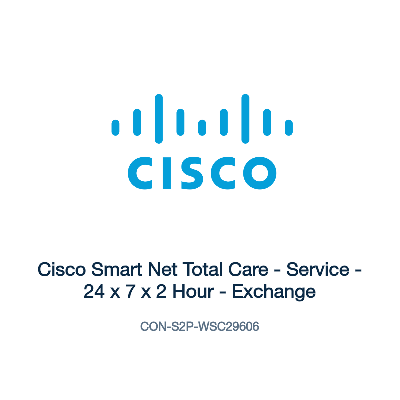 CON-S2P-WSC29606: Cisco Smart Net Total Care
