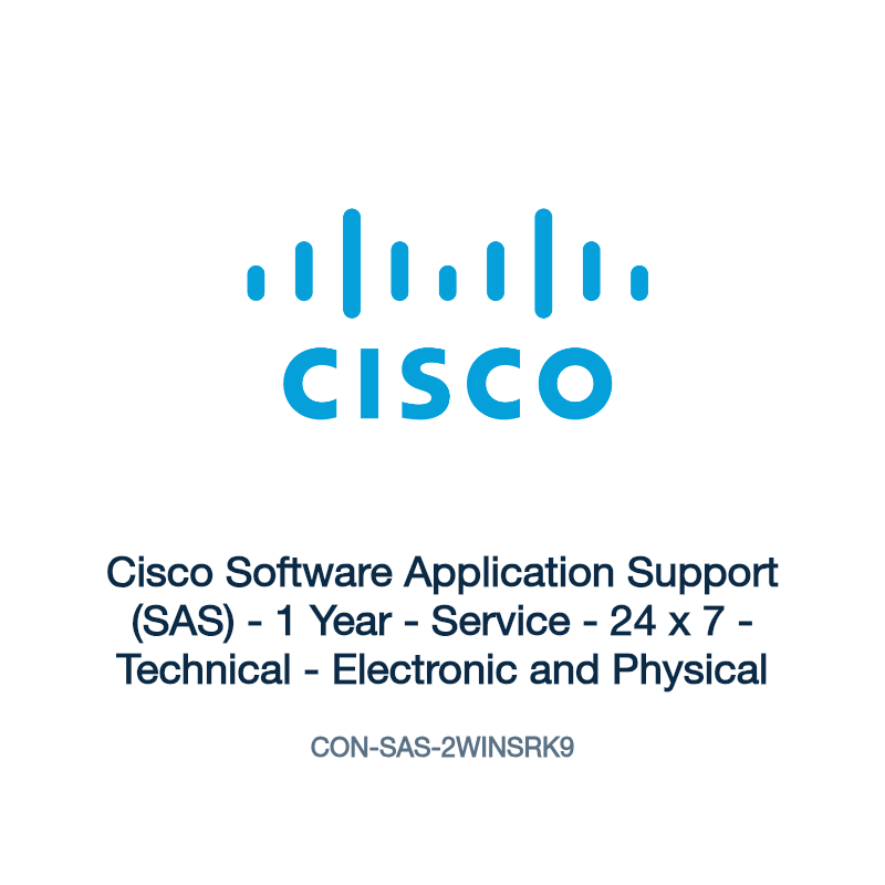 CON-SAS-2WINSRK9: Cisco Software Application Support (SAS)