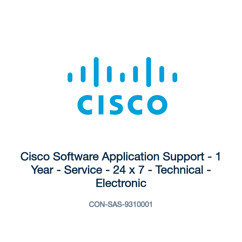 CON-SAS-9310001: Cisco Software Application Support