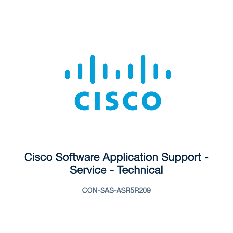 CON-SAS-ASR5R209: Cisco Software Application Support