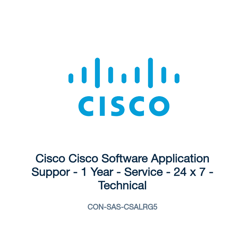 CON-SAS-CSALRG5: Cisco Cisco Software Application Suppor