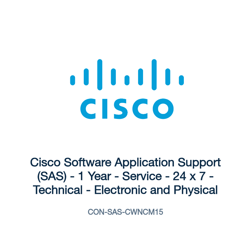 CON-SAS-CWNCM15: Cisco Software Application Support (SAS)