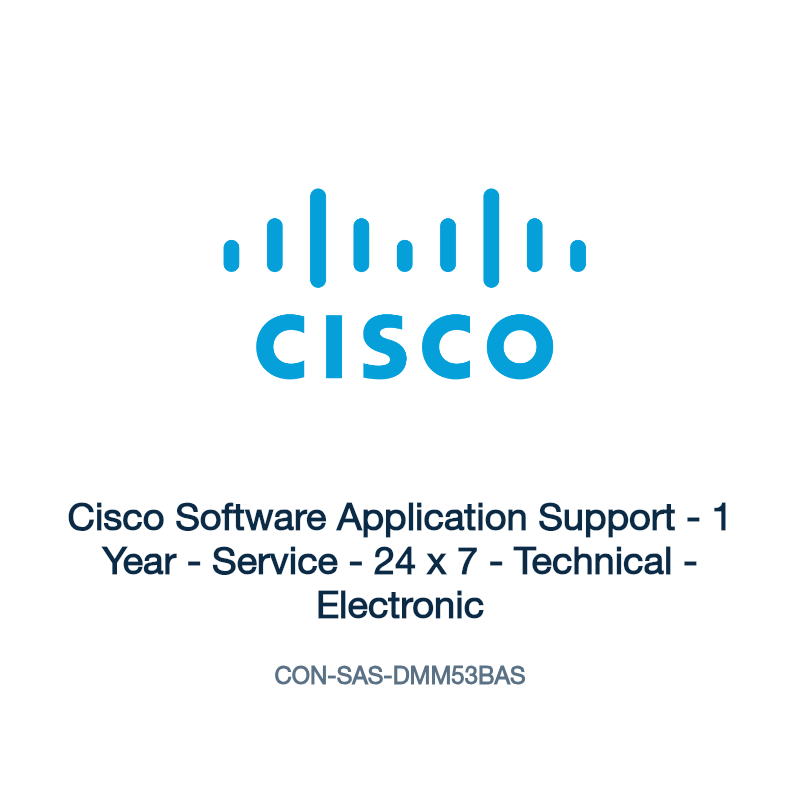 CON-SAS-DMM53BAS: Cisco Software Application Support