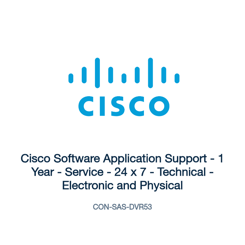 CON-SAS-DVR53: Cisco Software Application Support