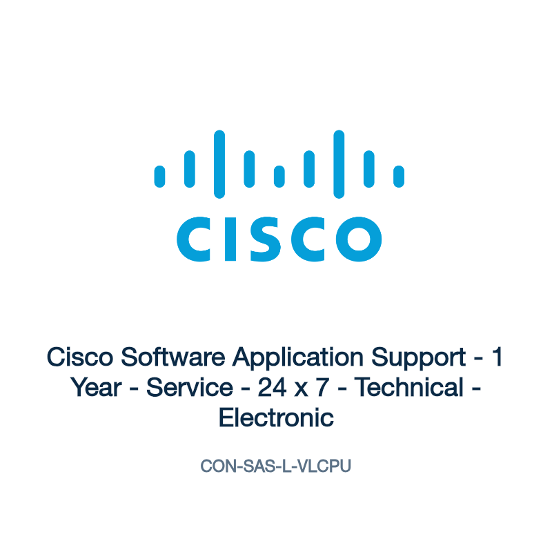 CON-SAS-L-VLCPU: Cisco Software Application Support