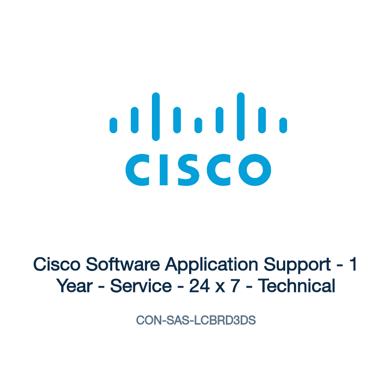CON-SAS-LCBRD3DS: Cisco Software Application Support