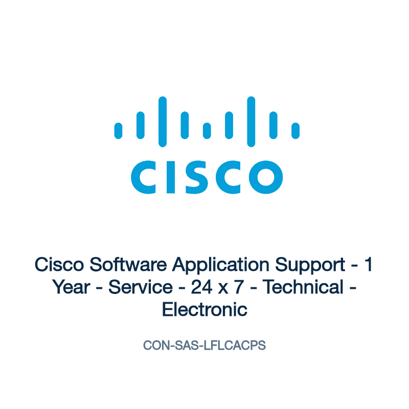CON-SAS-LFLCACPS: Cisco Software Application Support