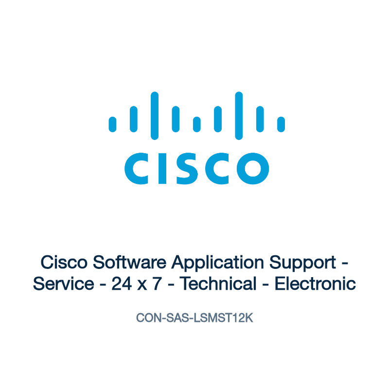 CON-SAS-LSMST12K: Cisco Software Application Support