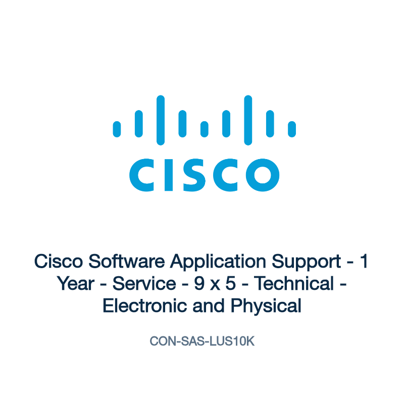 CON-SAS-LUS10K: Cisco Software Application Support