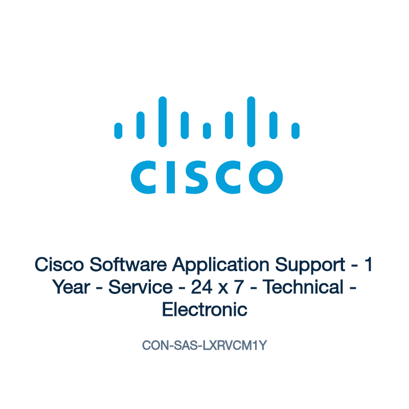 CON-SAS-LXRVCM1Y: Cisco Software Application Support