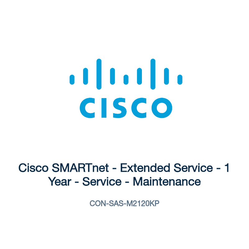 CON-SAS-M2120KP: Cisco SMARTnet - Extended Service - 1 Year - Service - Maintenance