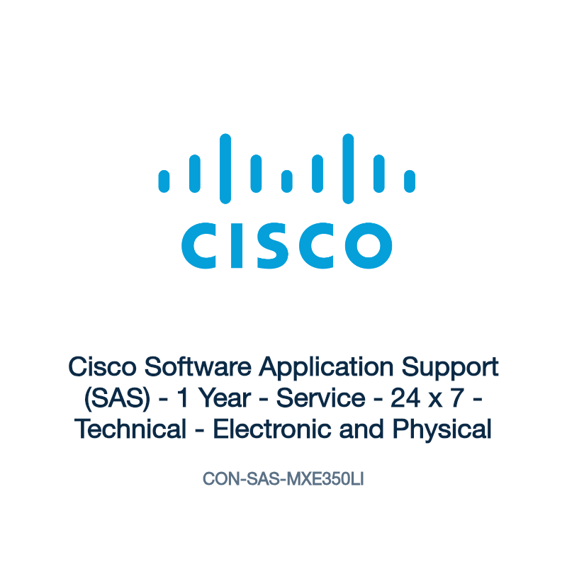 CON-SAS-MXE350LI: Cisco Software Application Support (SAS)