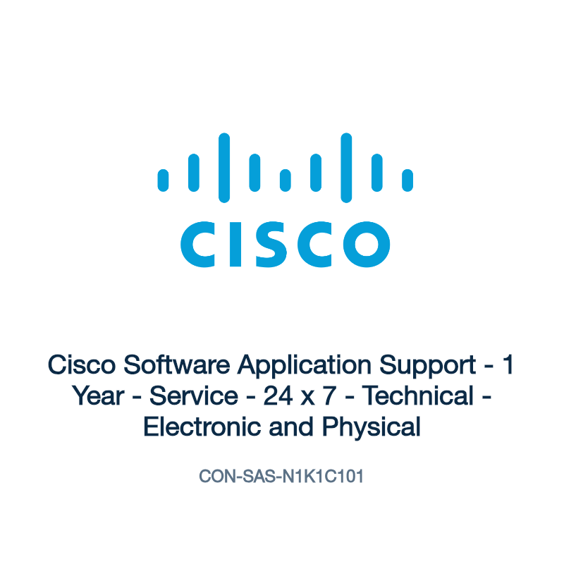 CON-SAS-N1K1C101: Cisco Software Application Support