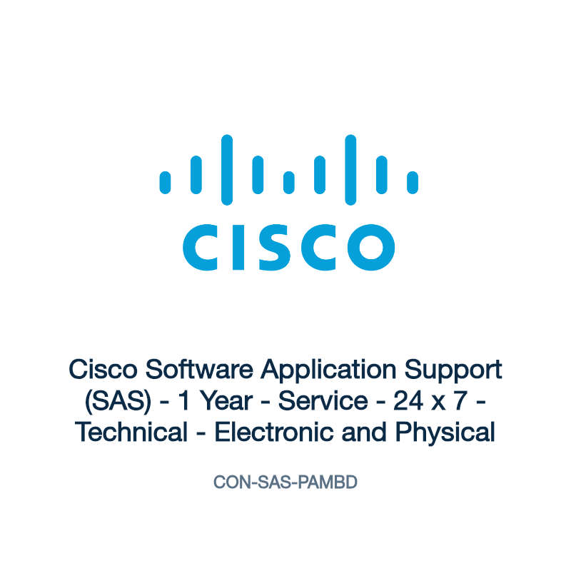 CON-SAS-PAMBD: Cisco Software Application Support (SAS)