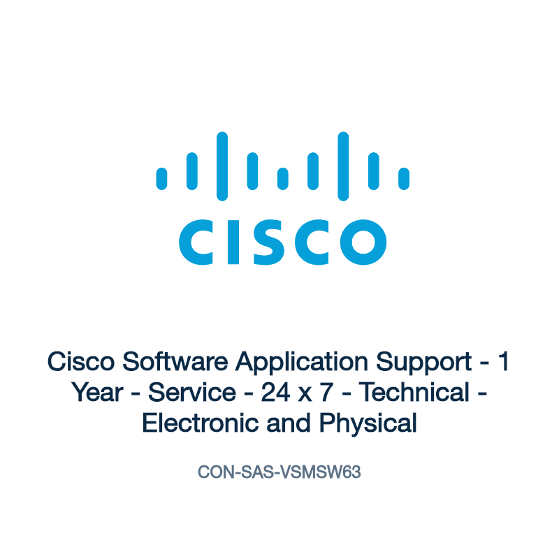 CON-SAS-VSMSW63: Cisco Software Application Support