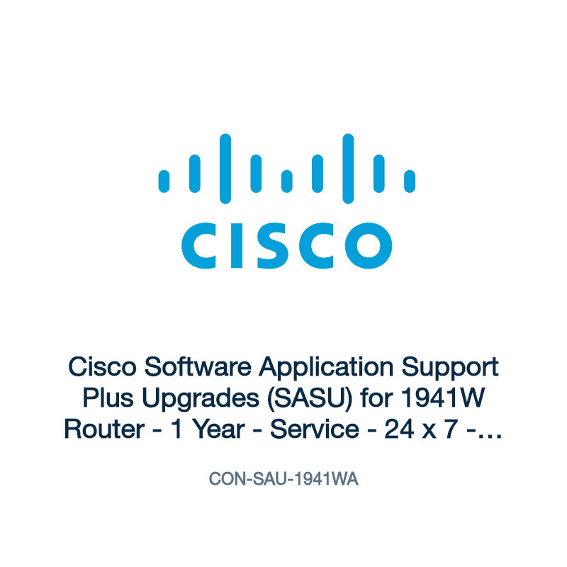 CON-SAU-1941WA: Cisco Software Application Support Plus Upgrades (SASU) for 1941W