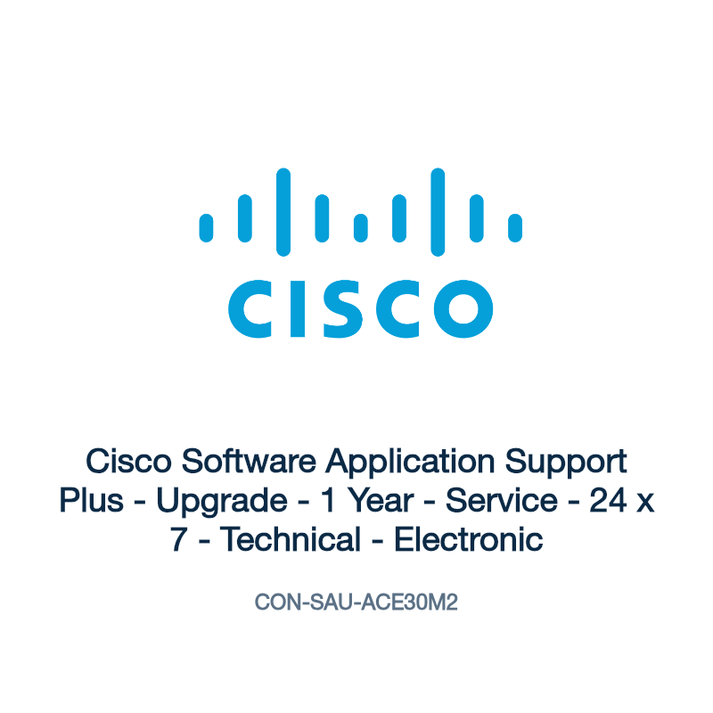 CON-SAU-ACE30M2: Cisco Software Application Support Plus