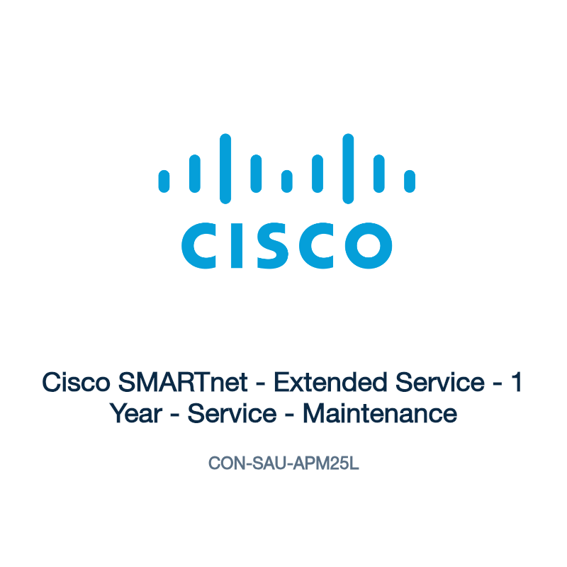 CON-SAU-APM25L: Cisco SMARTnet - Extended Service - 1 Year - Service - Maintenance