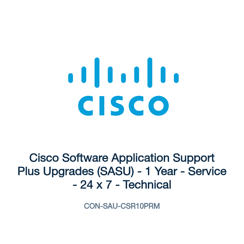 CON-SAU-CSR10PRM: Cisco Software Application Support Plus Upgrades (SASU)