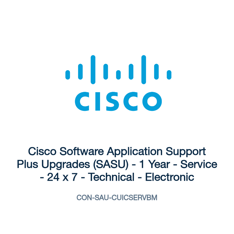 CON-SAU-CUICSERVBM: Cisco Software Application Support Plus Upgrades (SASU)