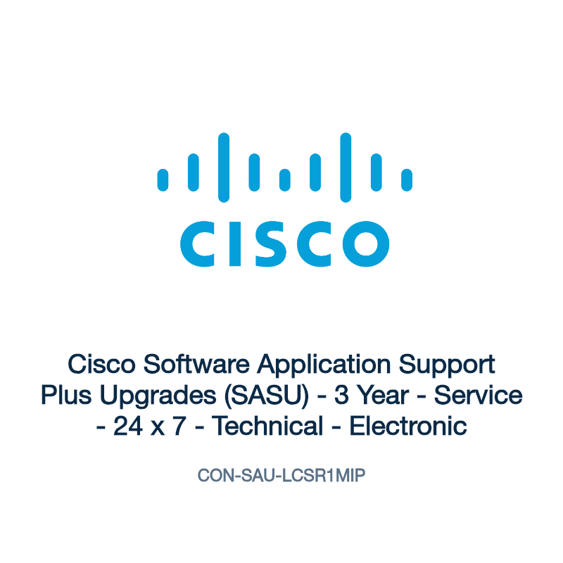 CON-SAU-LCSR1MIP: Cisco Software Application Support Plus Upgrades (SASU)