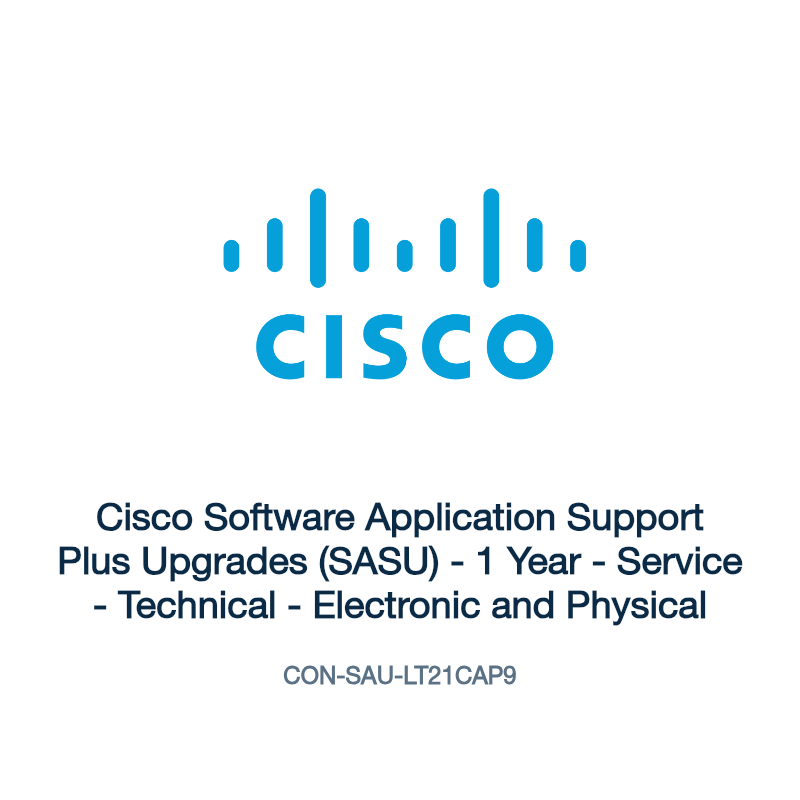 CON-SAU-LT21CAP9: Cisco Software Application Support Plus Upgrades (SASU)