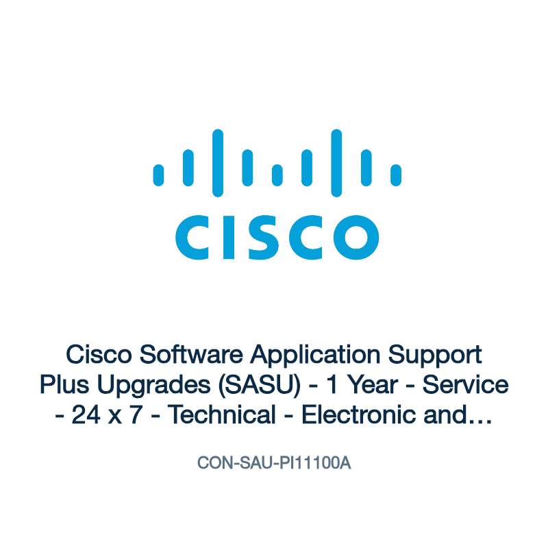 CON-SAU-PI11100A: Cisco Software Application Support Plus Upgrades (SASU)