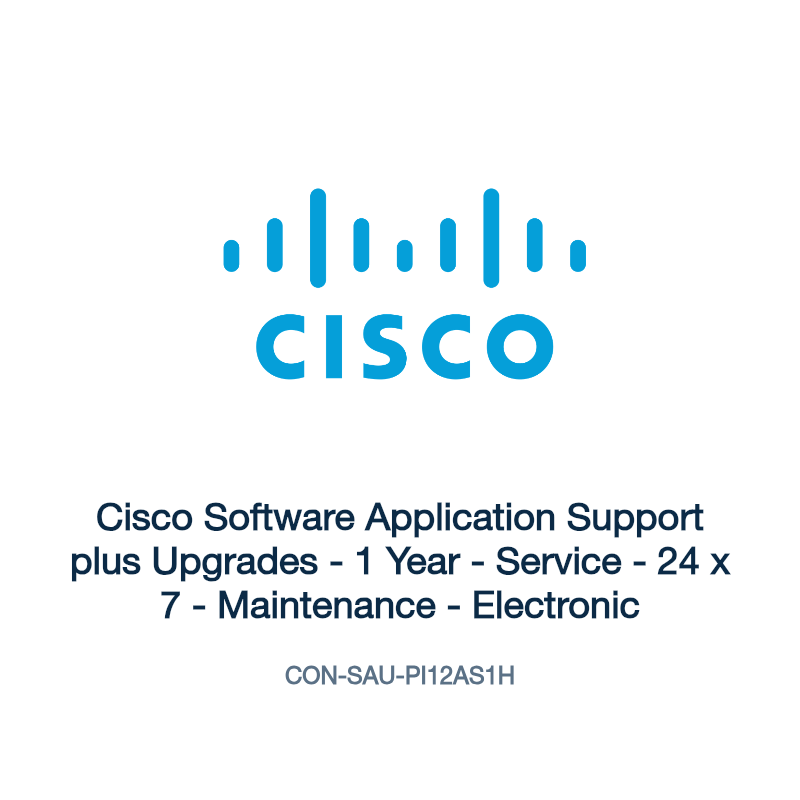 CON-SAU-PI12AS1H: Cisco Software Application Support plus Upgrades