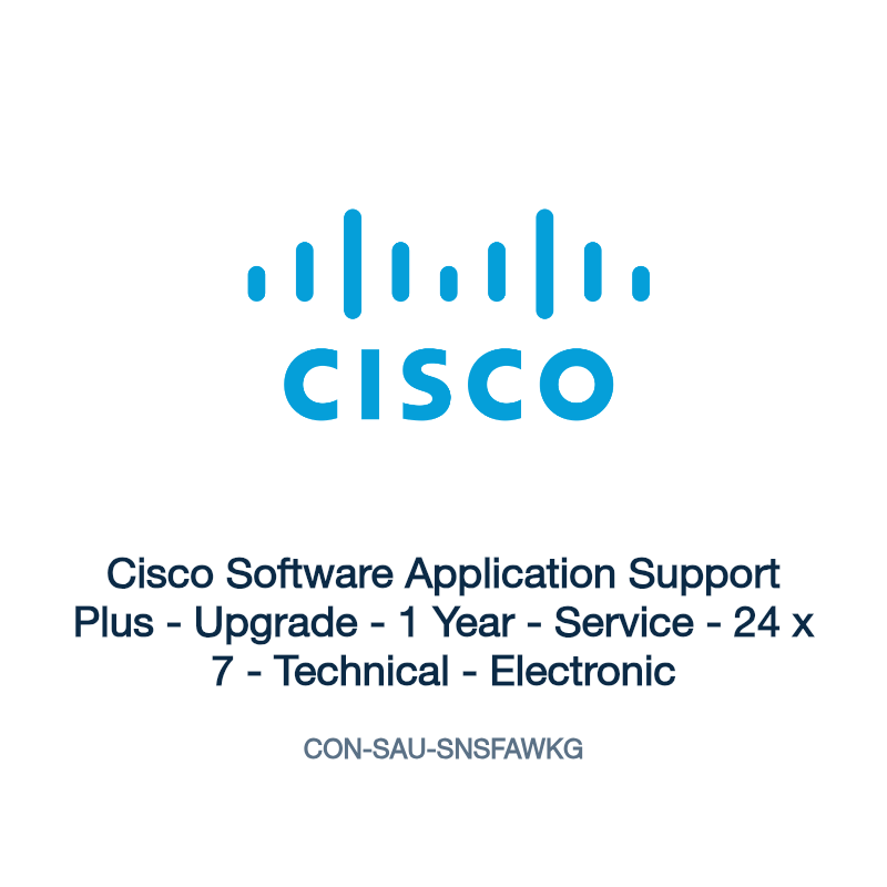 CON-SAU-SNSFAWKG: Cisco Software Application Support Plus