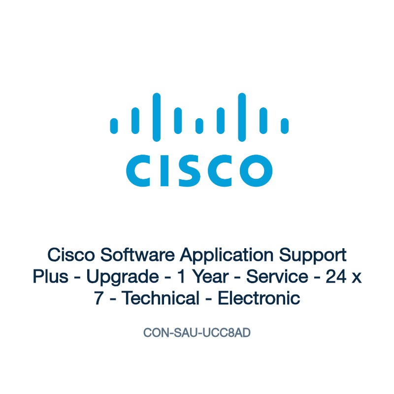 CON-SAU-UCC8AD: Cisco Software Application Support Plus