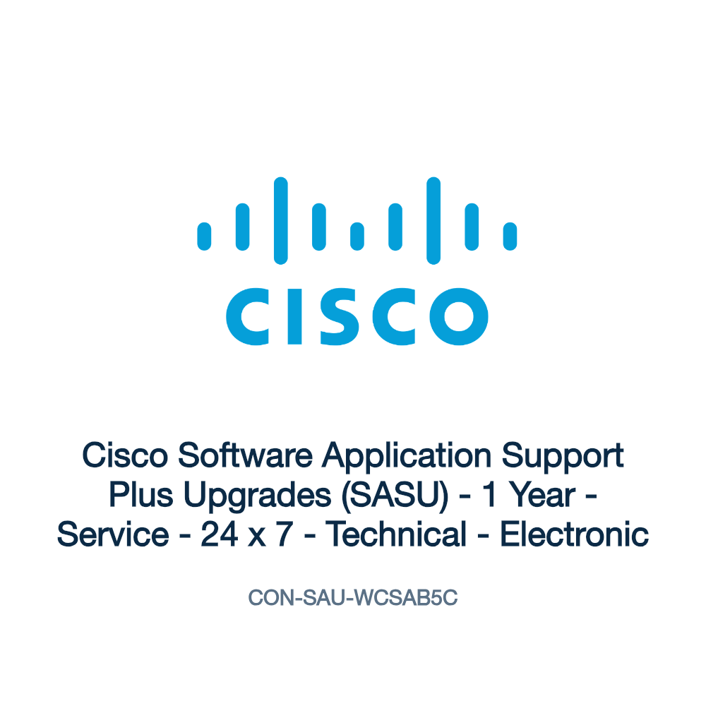 CON-SAU-WCSAB5C: Cisco Software Application Support Plus Upgrades (SASU)