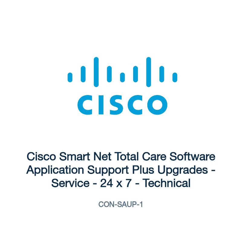 CON-SAUP-1: Cisco Smart Net Total Care Software Application Support Plus Upgrades