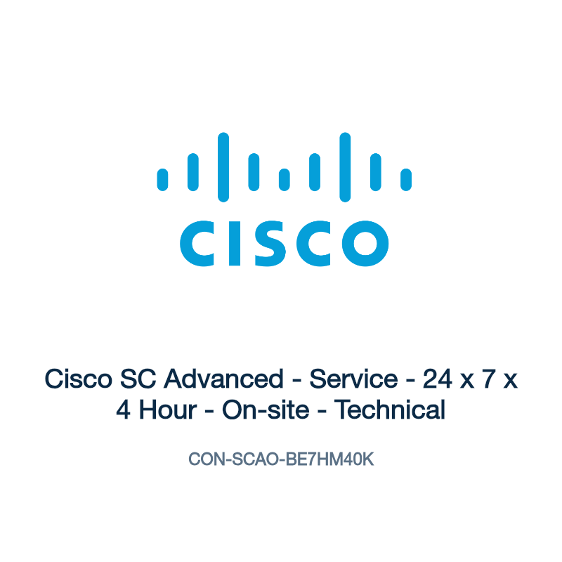 CON-SCAO-BE7HM40K: Cisco SC Advanced