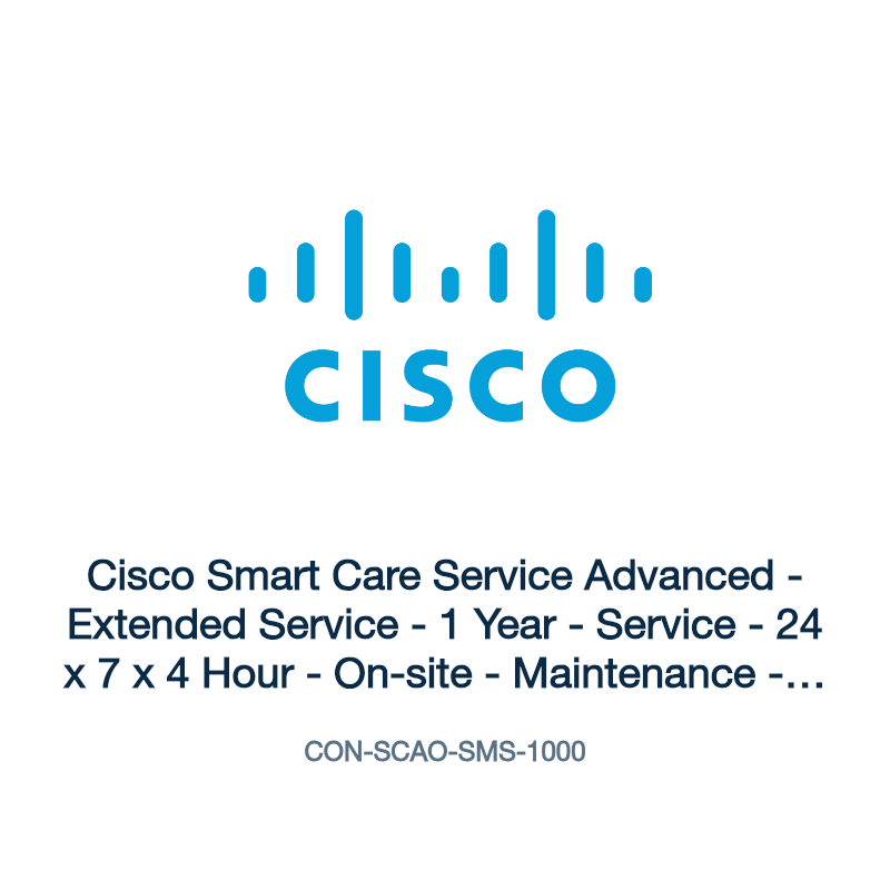 CON-SCAO-SMS-1000: Cisco Smart Care Service Advanced