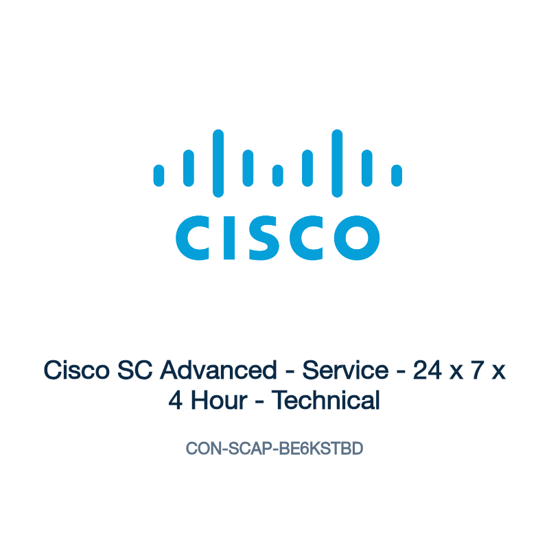CON-SCAP-BE6KSTBD: Cisco SC Advanced