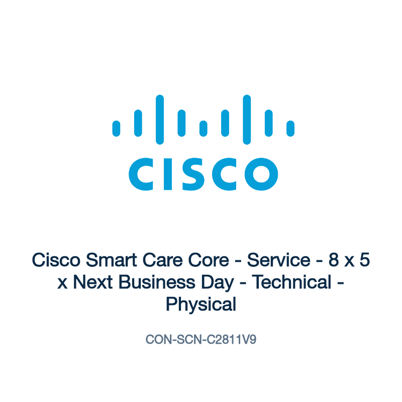 CON-SCN-C2811V9: Cisco Smart Care Core
