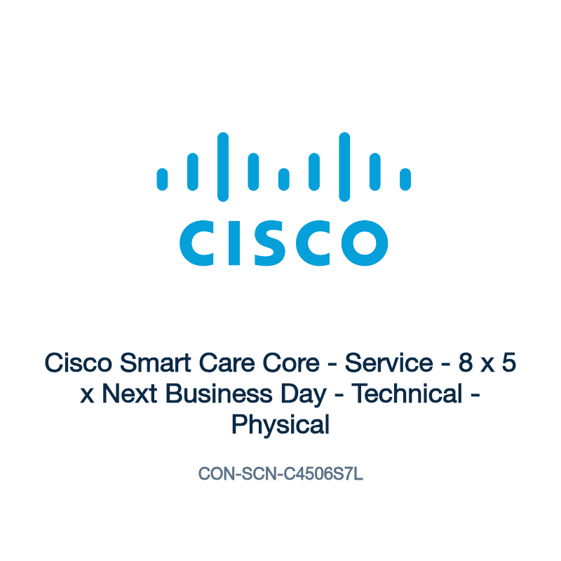 CON-SCN-C4506S7L: Cisco Smart Care Core