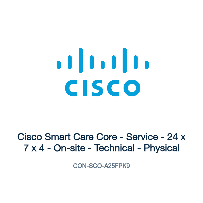 CON-SCO-A25FPK9: Cisco Smart Care Core