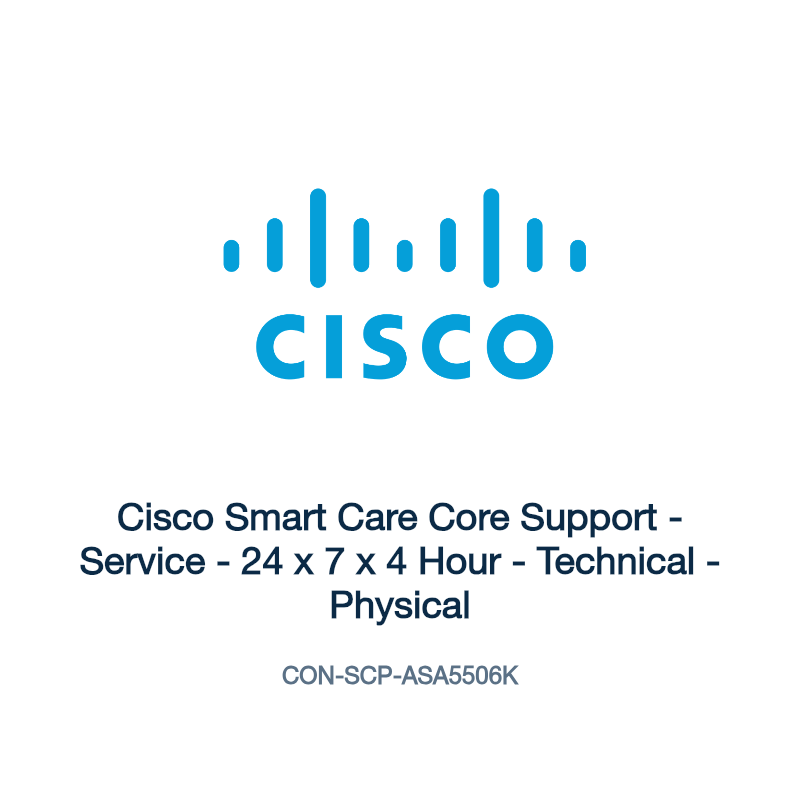 CON-SCP-ASA5506K: Cisco Smart Care Core Support