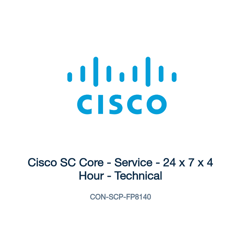CON-SCP-FP8140: Cisco SC Core - Service - 24 x 7 x 4 Hour - Technical